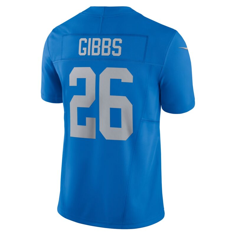 Jahmyr Gibbs Detroit Lions Vapor F.U.S.E. Alternate Limited Jersey - Blue - Image 3