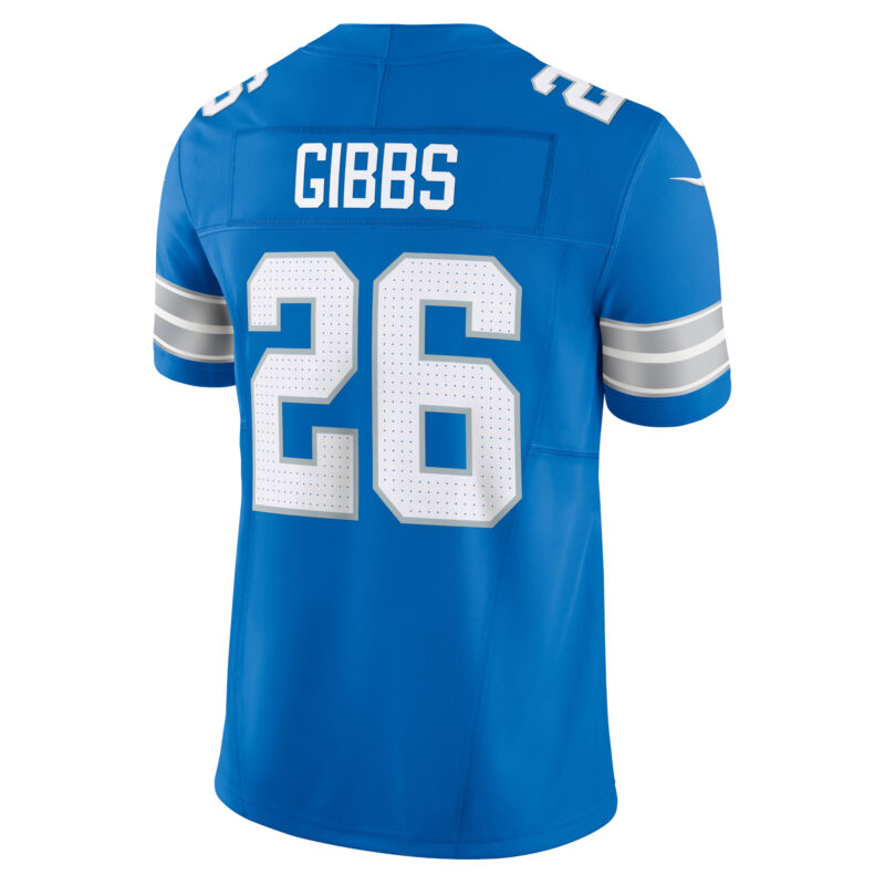 Jahmyr Gibbs Detroit Lions Vapor F.U.S.E. Limited Jersey - Blue - Image 3