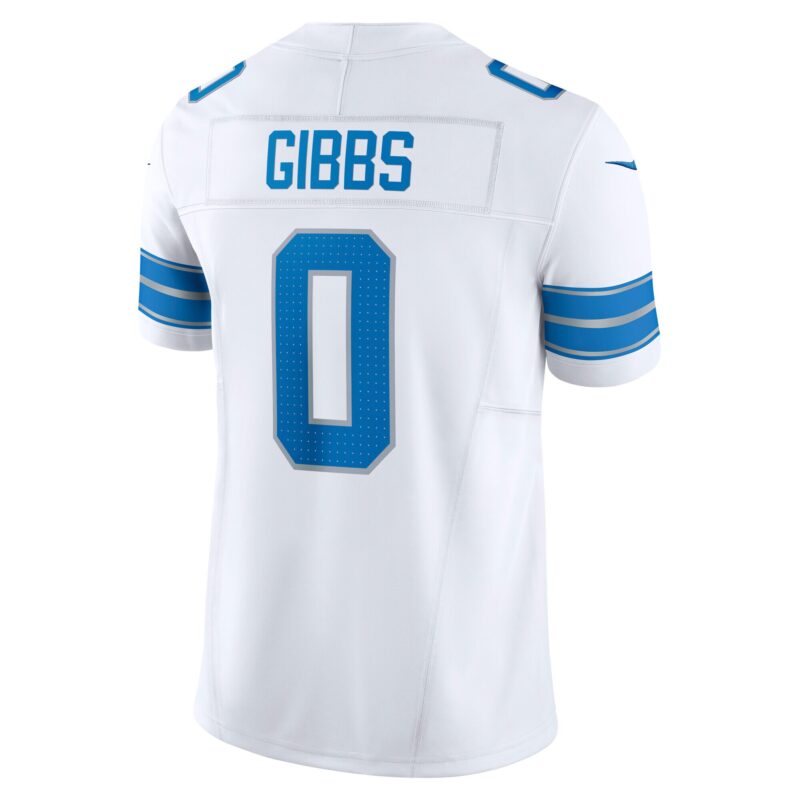 Jahmyr Gibbs Detroit Lions Vapor F.U.S.E. Limited Jersey - White - Image 3