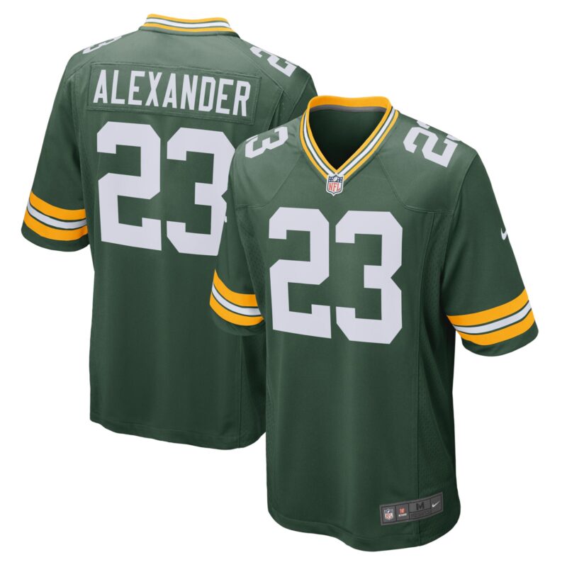 Jaire Alexander Green Bay Packers Game Team Jersey - Green