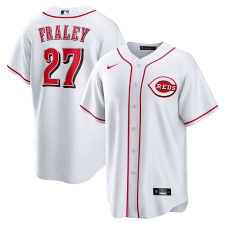Jake Fraley Cincinnati Reds Home Jersey - White