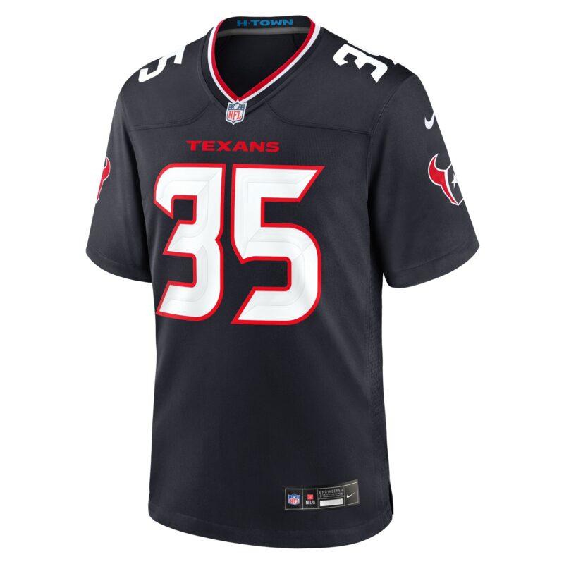 Jake Hansen Houston Texans Team Game Jersey - Navy - Image 2