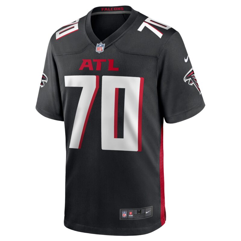 Jake Matthews Atlanta Falcons Game Jersey - Black - Image 2