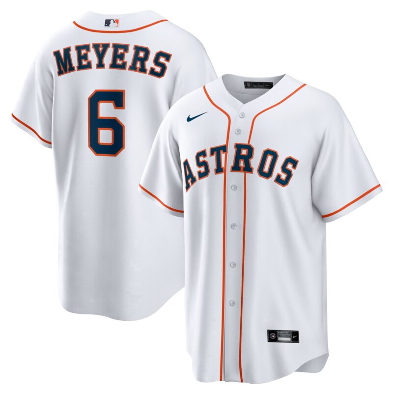 Jake Meyers Houston Astros Home Jersey - White