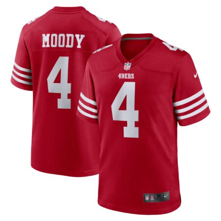 Jake Moody San Francisco 49ers Team Game Jersey - Scarlet