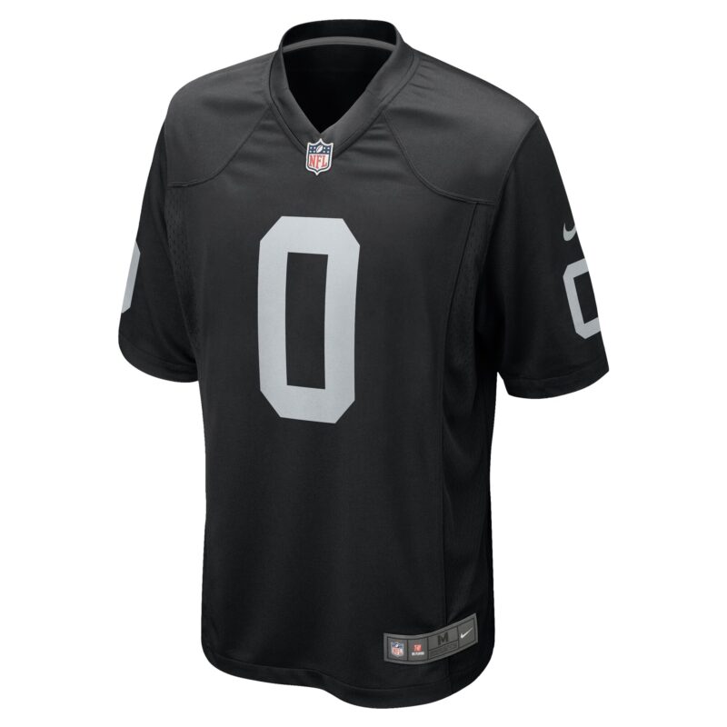 Jakorian Bennett Las Vegas Raiders Team Game Jersey - Black - Image 2