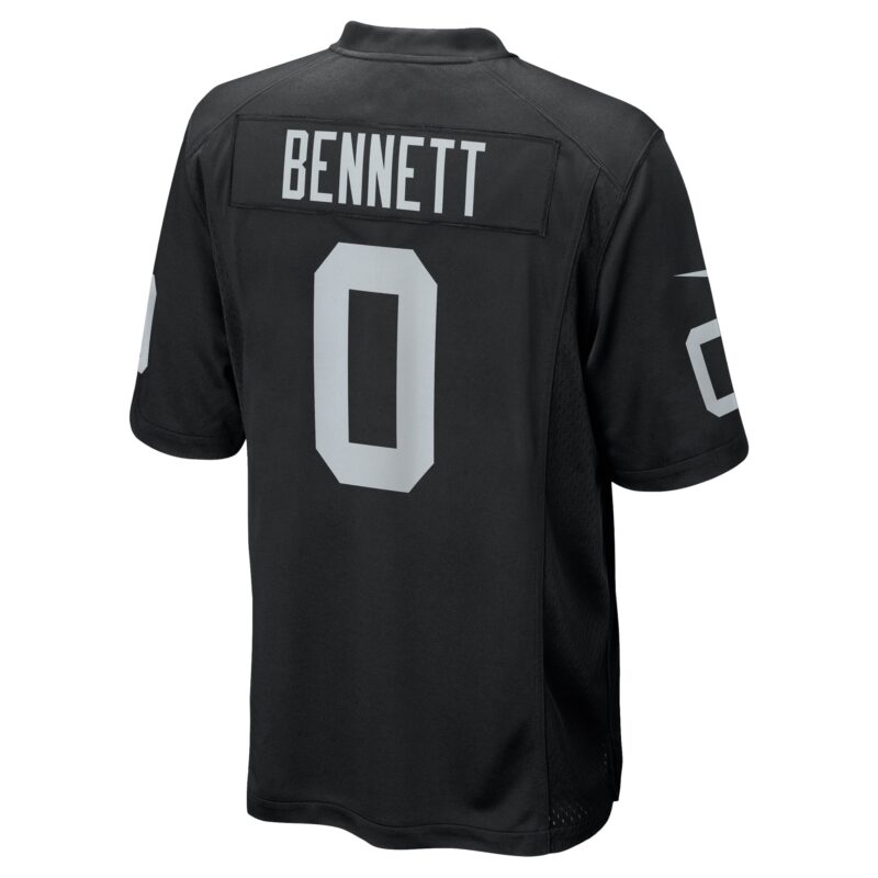 Jakorian Bennett Las Vegas Raiders Team Game Jersey - Black - Image 3