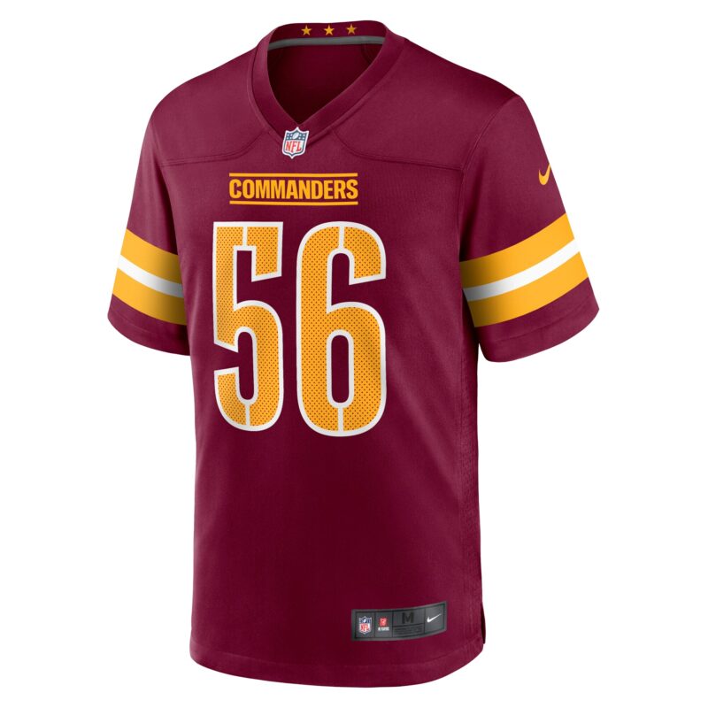 Jalen Harris Washington Commanders Game Jersey - Burgundy - Image 2