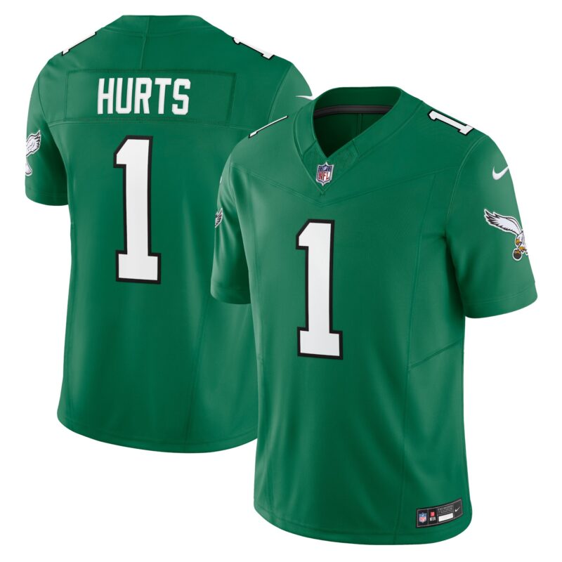 Jalen Hurts Philadelphia Eagles Vapor F.U.S.E. Limited Jersey - Kelly Green