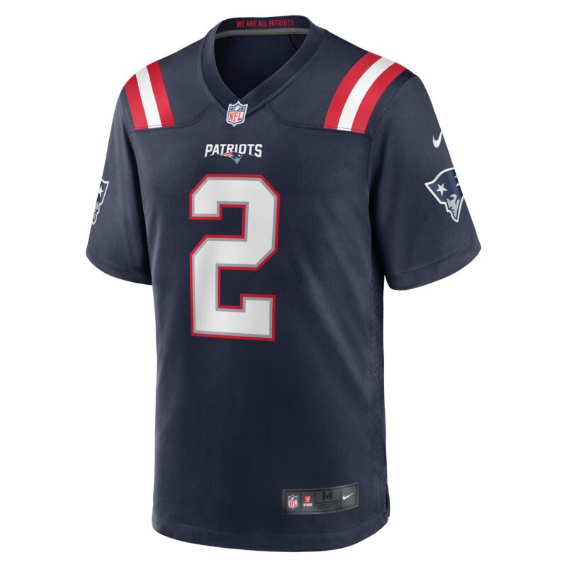 Jalen Mills New England Patriots Game Player Jersey - Navy - Image 2