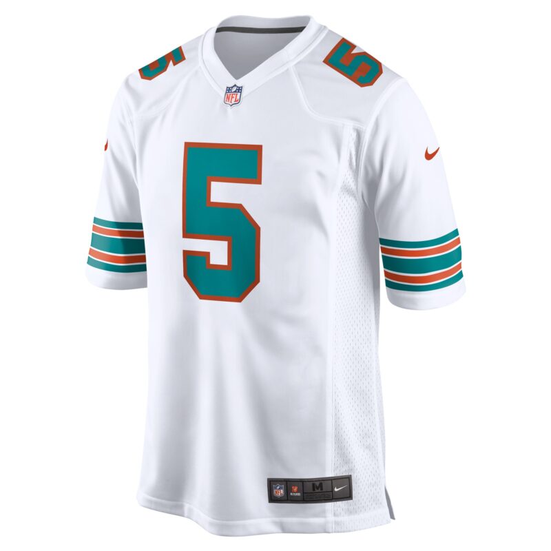 Jalen Ramsey Miami Dolphins Alternate Game Jersey - White - Image 2