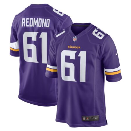 Jalen Redmond Minnesota Vikings Game Jersey - Purple