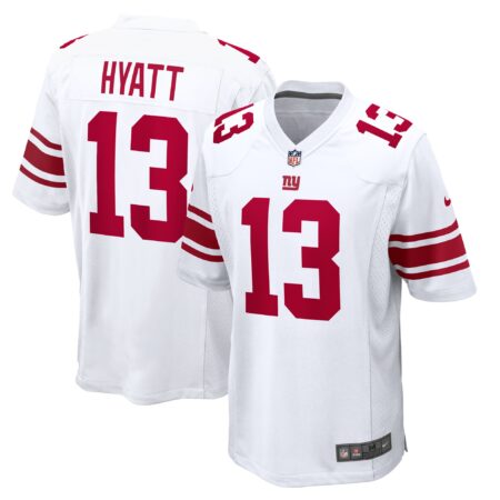 Jalin Hyatt New York Giants Game Jersey - White