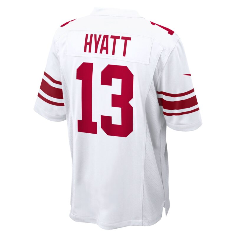 Jalin Hyatt New York Giants Game Jersey - White - Image 3