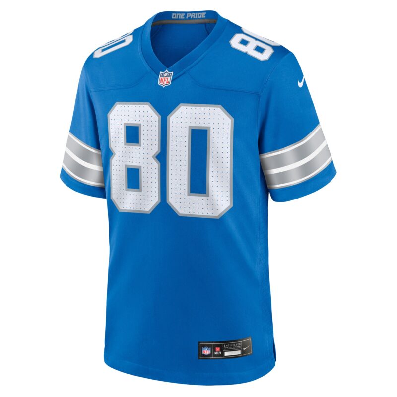 Jalon Calhoun Detroit Lions Game Jersey - Blue - Image 2