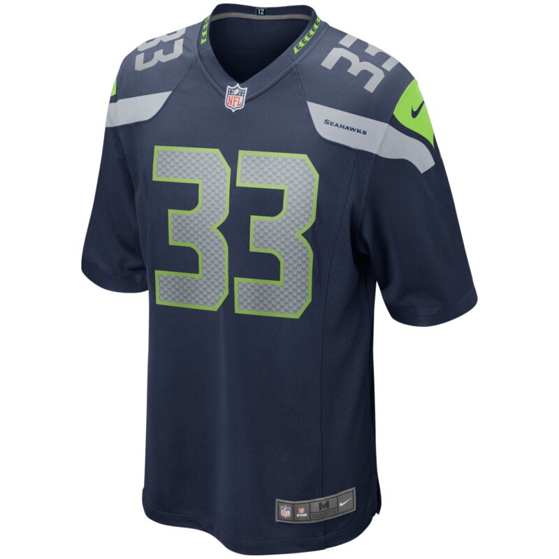 Jamal Adams Seattle Seahawks Game Player Jersey - College Navy - Image 2