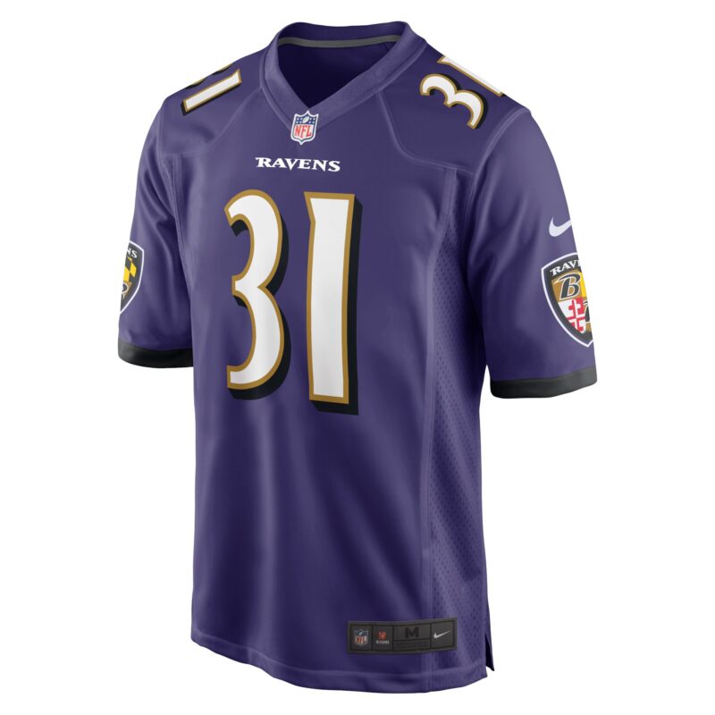 Jamal Lewis Baltimore Ravens Retired Player Game Jersey - Purple - Image 2