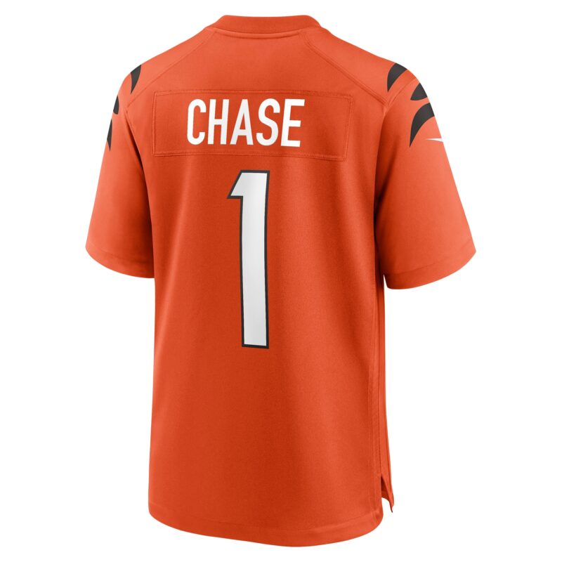 Ja'Marr Chase Cincinnati Bengals Game Jersey - Orange - Image 3