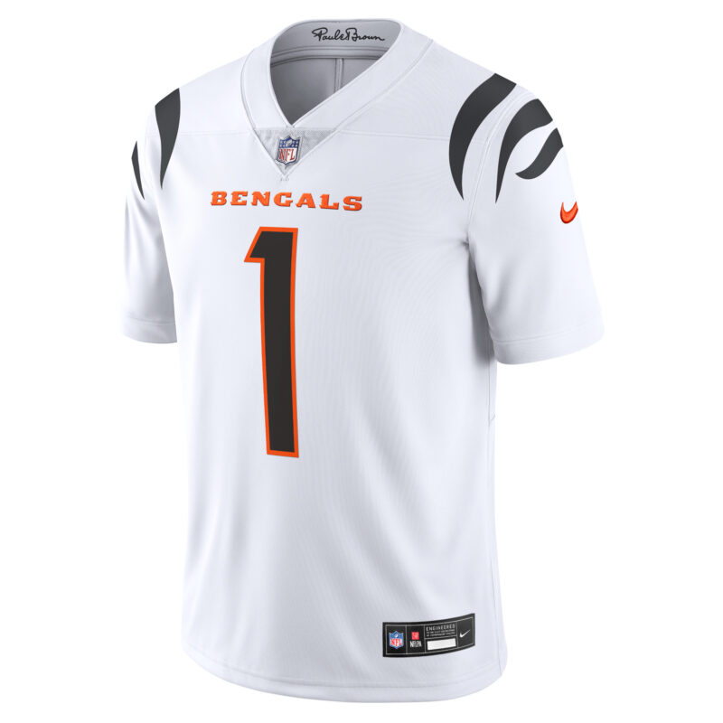 Ja'Marr Chase Cincinnati Bengals Vapor Untouchable Limited Jersey - White - Image 2