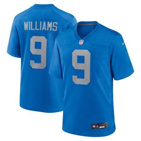 Jameson Williams Detroit Lions Alternate Game Jersey - Blue