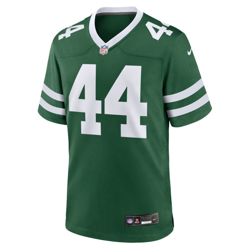 Jamien Sherwood New York Jets Team Game Jersey - Legacy Green - Image 2