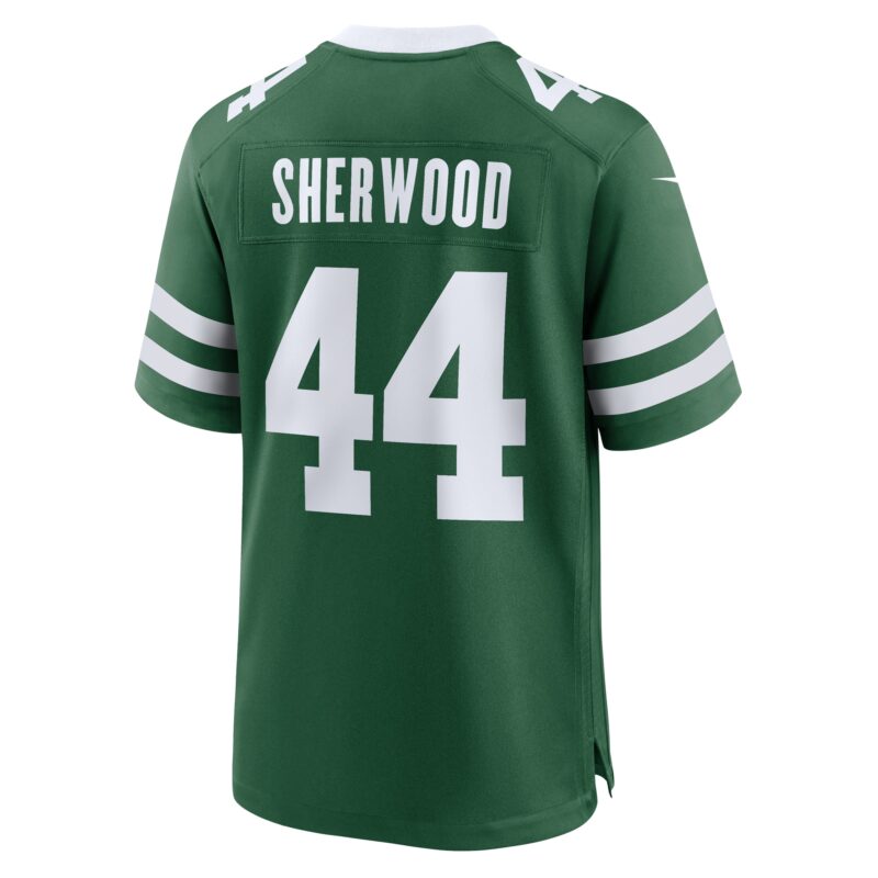 Jamien Sherwood New York Jets Team Game Jersey - Legacy Green - Image 3