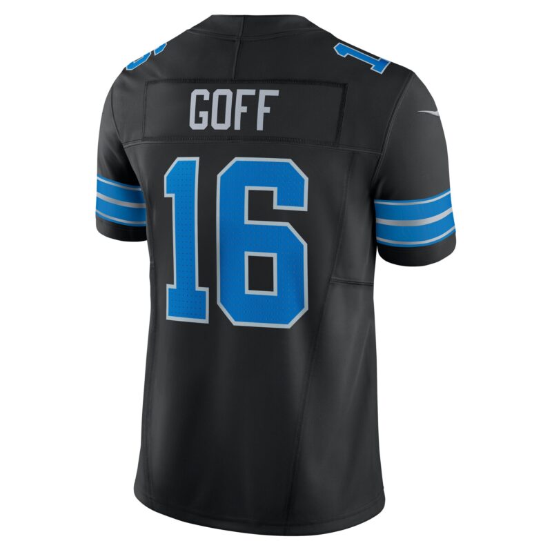 Jared Goff Detroit Lions Vapor F.U.S.E. Limited Jersey - Black - Image 3