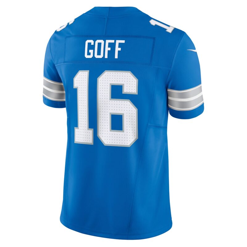 Jared Goff Detroit Lions Vapor F.U.S.E. Limited Jersey - Blue - Image 3