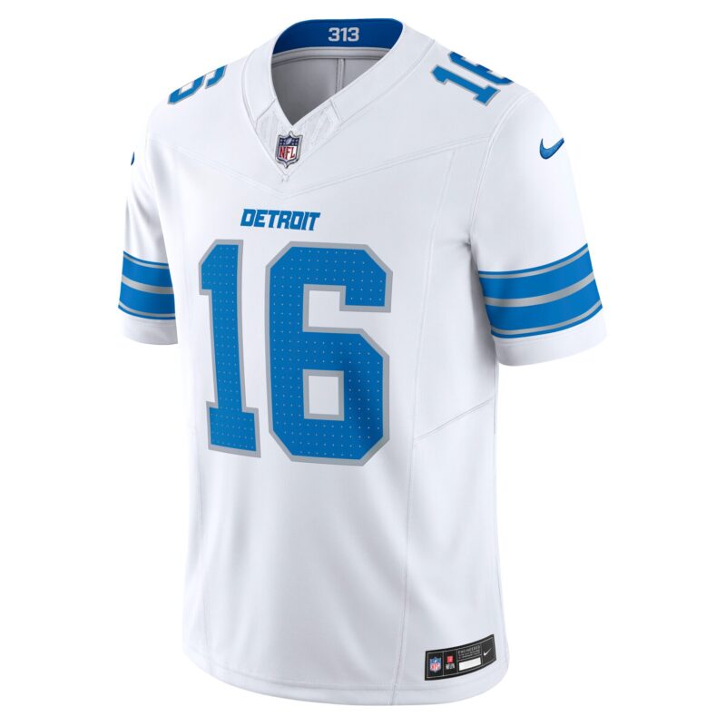 Jared Goff Detroit Lions Vapor F.U.S.E. Limited Jersey - White - Image 2