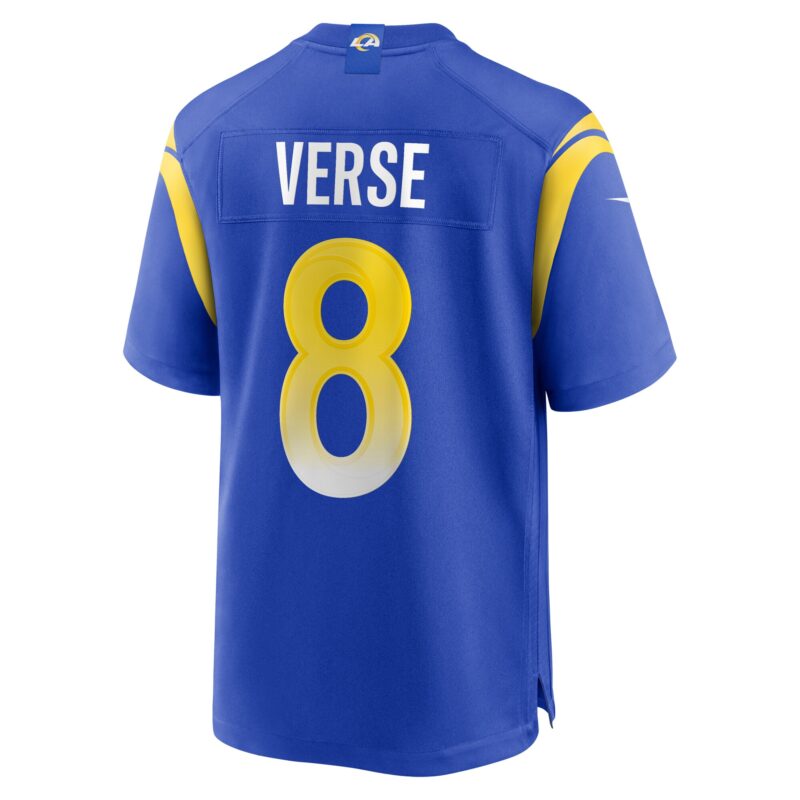Jared Verse Los Angeles Rams Player Game Jersey - Royal - Image 3