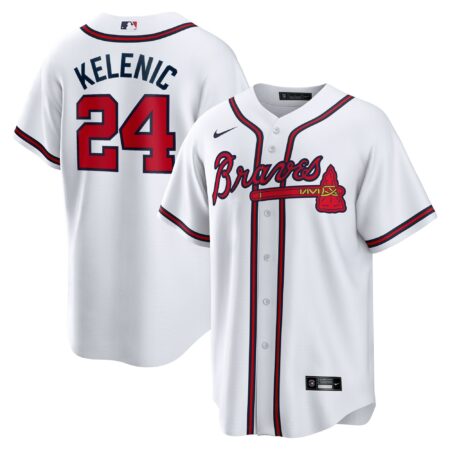 Jarred Kelenic Atlanta Braves Home Jersey - White