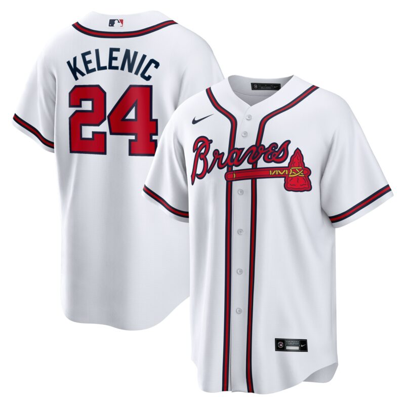 Jarred Kelenic Atlanta Braves Home Jersey - White
