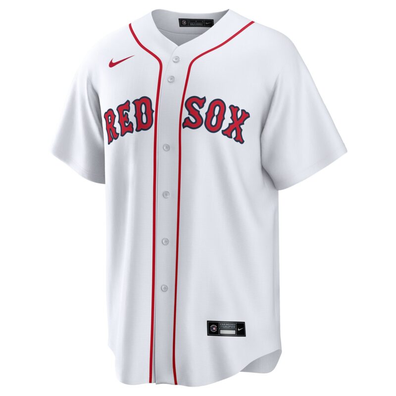 Jarren Duran Boston Red Sox Home Player Jersey - White - Image 2