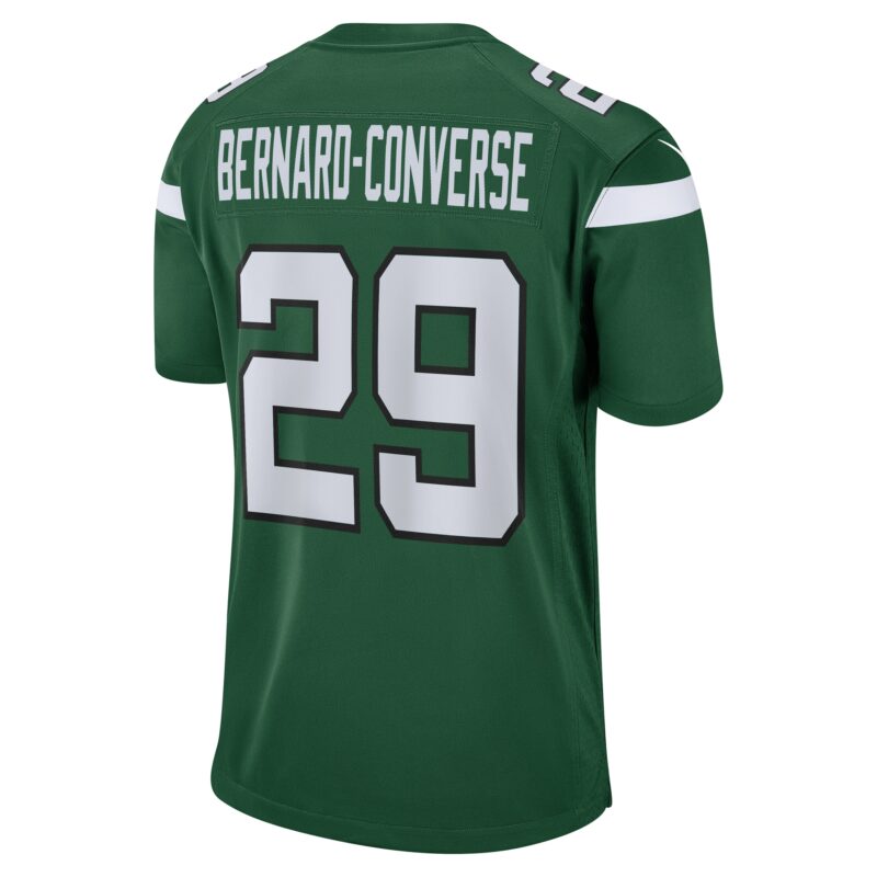 Jarrick Bernard Converse New York Jets Game Jersey - Gotham Green - Image 3