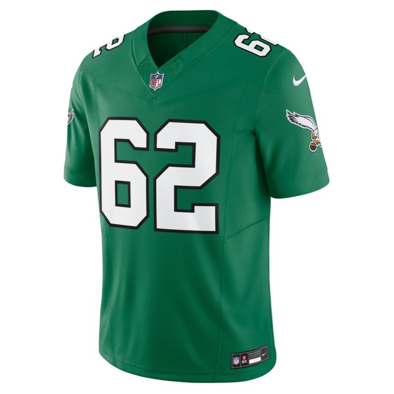Jason Kelce Philadelphia Eagles Vapor F.U.S.E. Limited Jersey - Kelly Green - Image 2