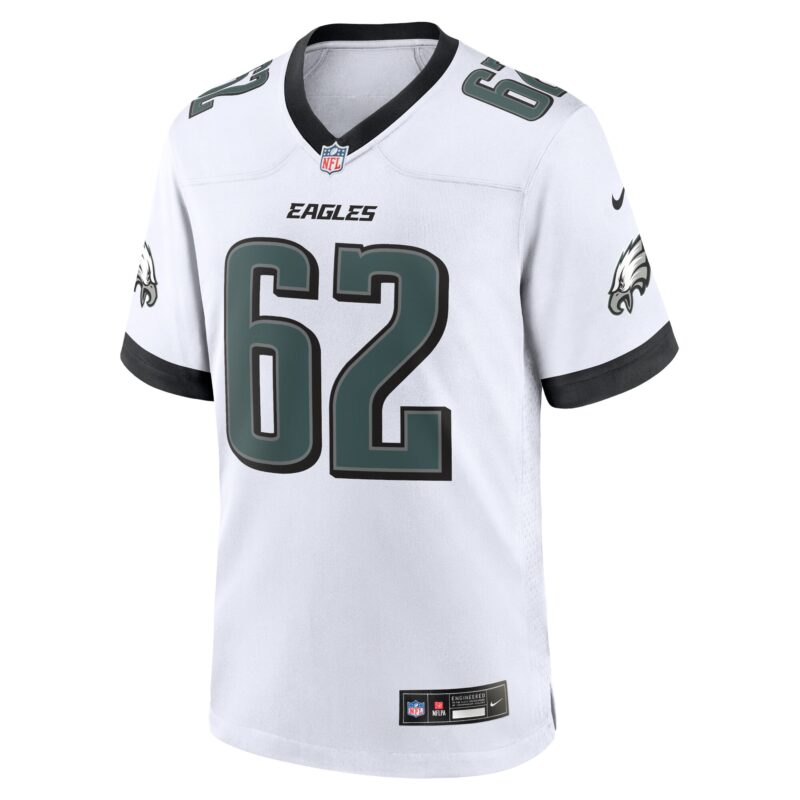 Jason Kelce Philadelphia Eagles White Game Jersey - White - Image 2