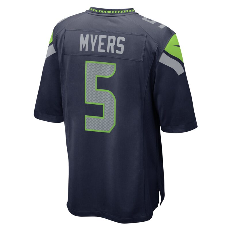 Jason Myers Seattle Seahawks Game Jersey - College Navy - Image 3