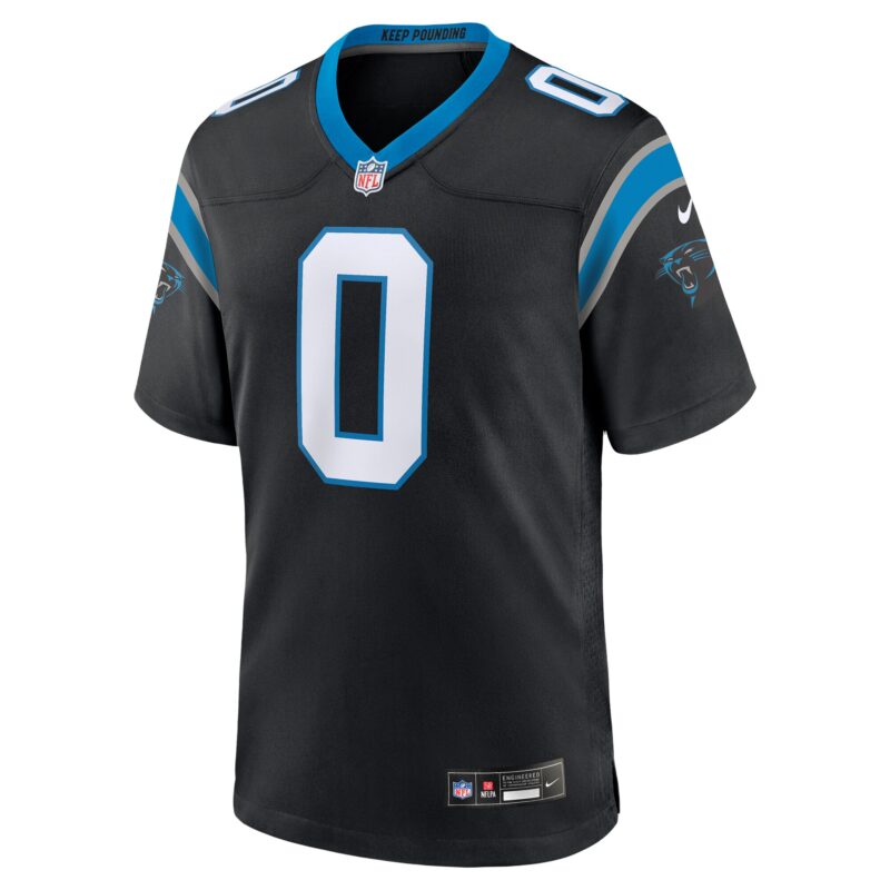 Ja'Tavion Sanders Carolina Panthers Game Jersey - Black - Image 2