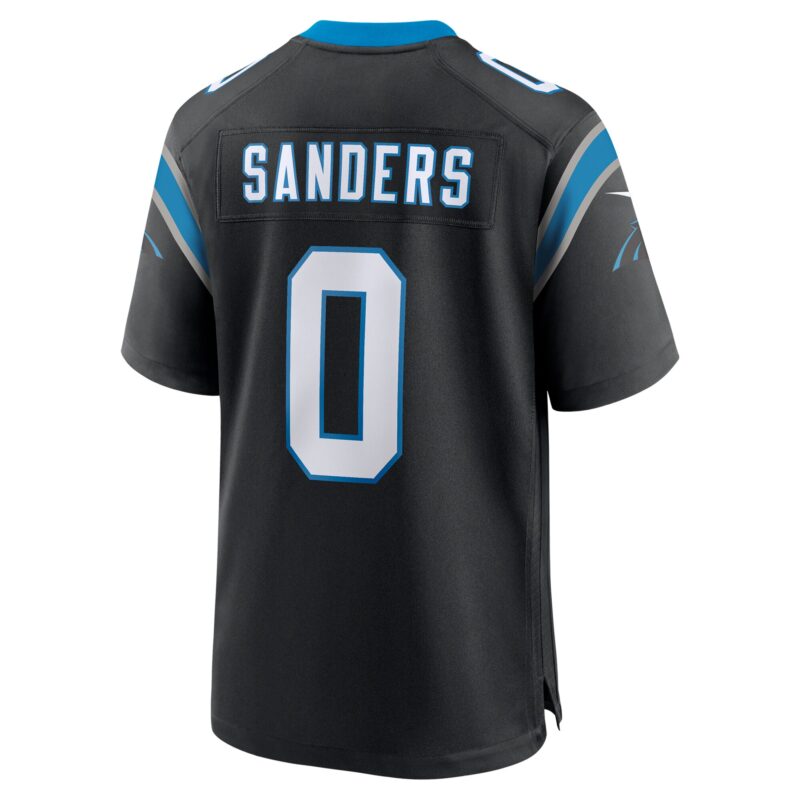 Ja'Tavion Sanders Carolina Panthers Game Jersey - Black - Image 3