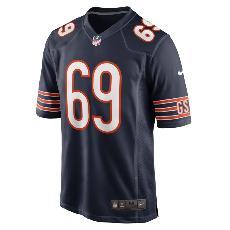 Ja'Tyre Carter Chicago Bears Game Player Jersey - Navy - Image 2