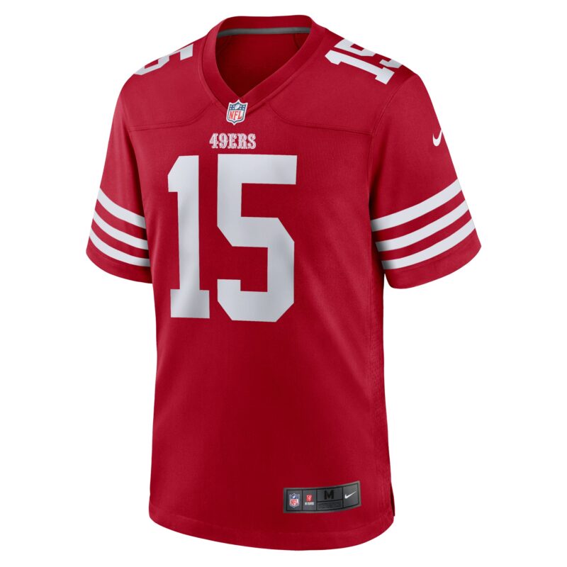 Jauan Jennings San Francisco 49ers Game Jersey - Scarlet - Image 2