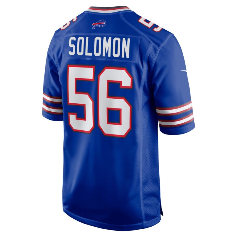 Javon Solomon Buffalo Bills Game Jersey - Royal - Image 3