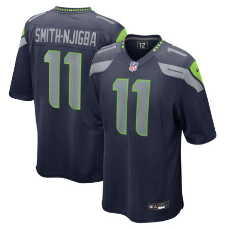 Jaxon Smith-Njigba Seattle Seahawks Game Jersey - College Navy