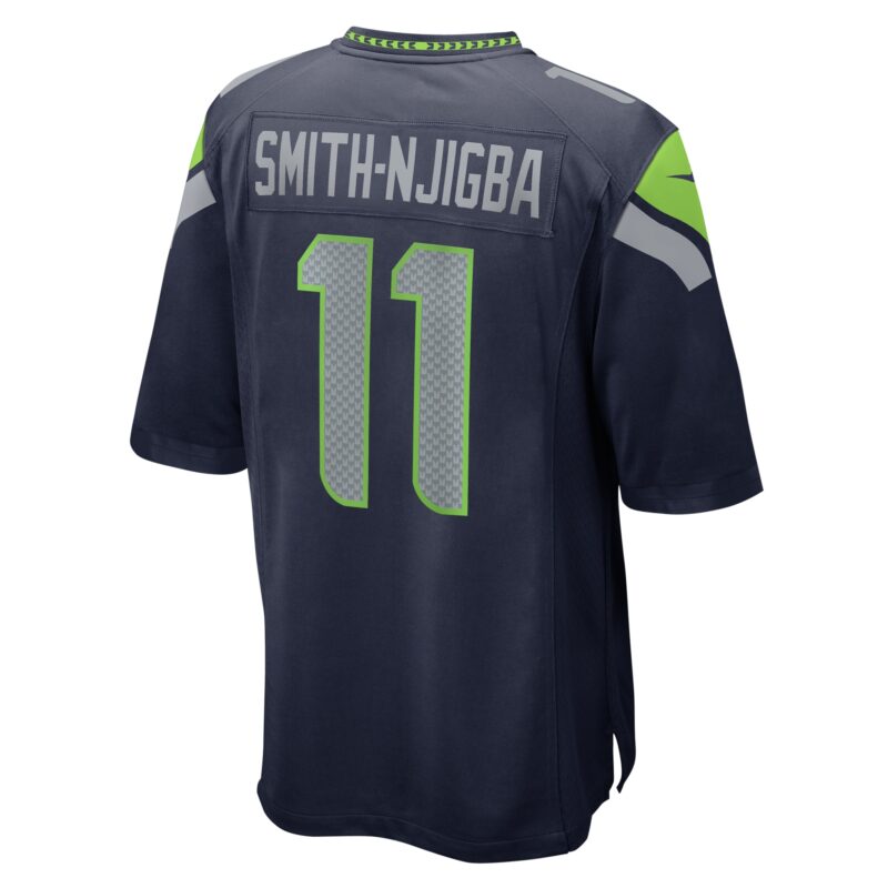 Jaxon Smith-Njigba Seattle Seahawks Game Jersey - College Navy - Image 3