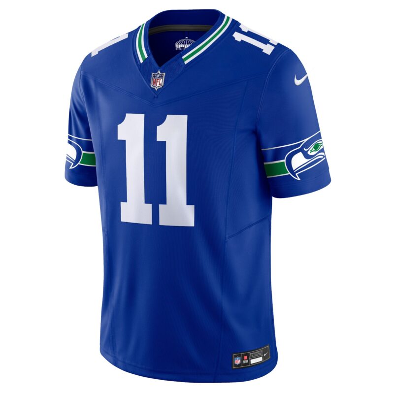 Jaxon Smith-Njigba Seattle Seahawks Alternate Vapor F.U.S.E. Limited Jersey - Royal - Image 2