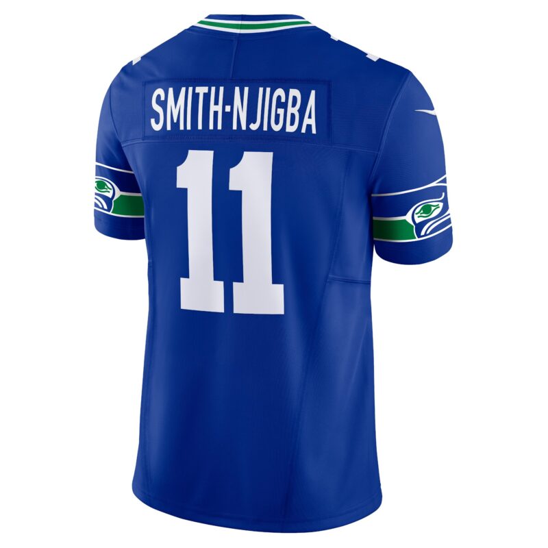 Jaxon Smith-Njigba Seattle Seahawks Alternate Vapor F.U.S.E. Limited Jersey - Royal - Image 3