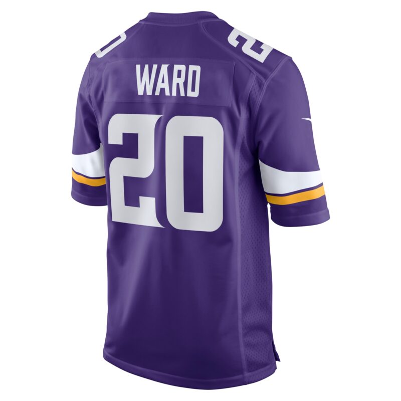 Jay Ward Minnesota Vikings Game Jersey - Purple - Image 3