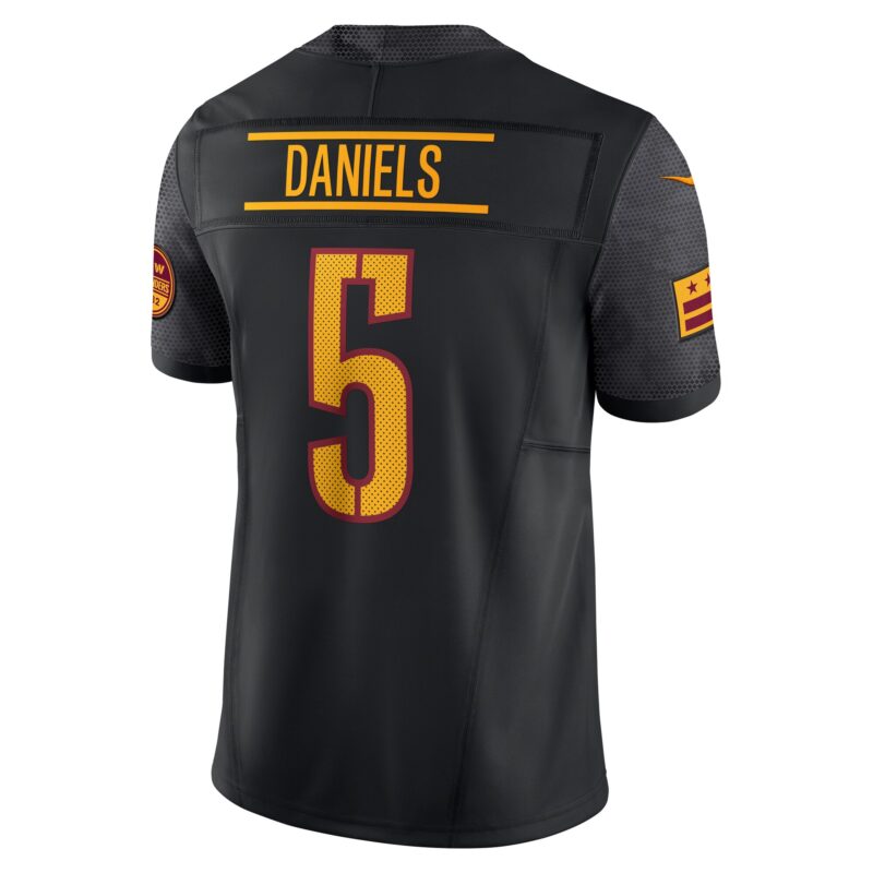 Jayden Daniels Washington Commanders Vapor F.U.S.E. Limited Jersey - Black - Image 3