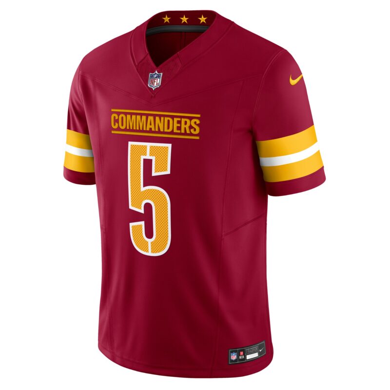 Jayden Daniels Washington Commanders Vapor F.U.S.E. Limited Jersey - Burgundy - Image 2