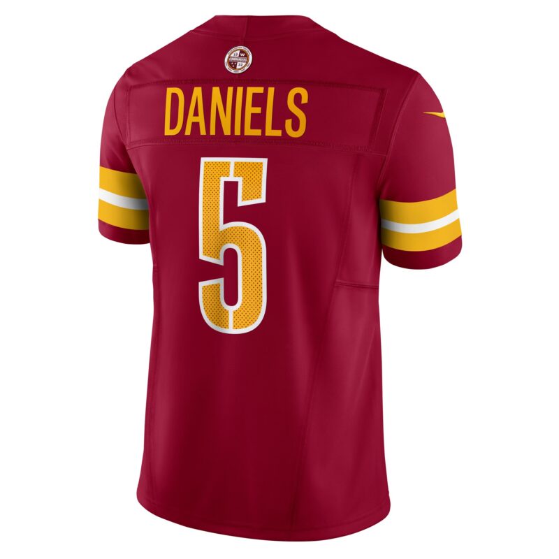Jayden Daniels Washington Commanders Vapor F.U.S.E. Limited Jersey - Burgundy - Image 3